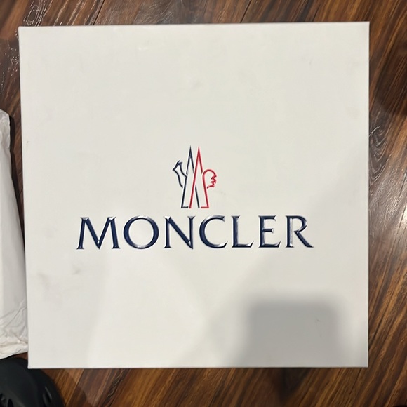 Monclear rain boots size 8 brand new oat color women’s - Picture 6 of 7